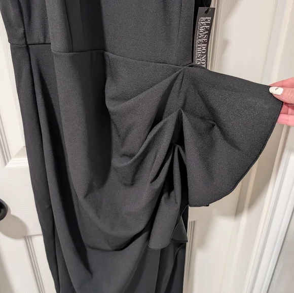 3/$10 NWT New York & Company Black Halter Dress - Picture 6 of 8